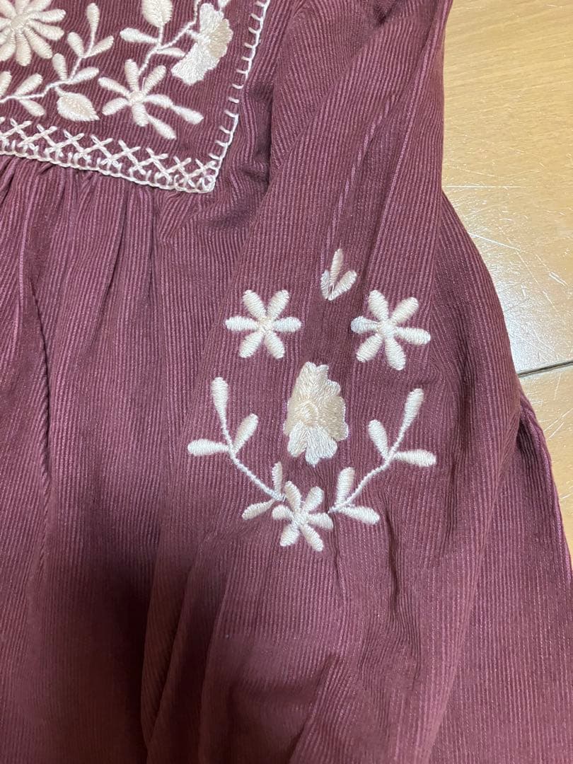 Apolina コーデュロイ　ワンピース 2-3y