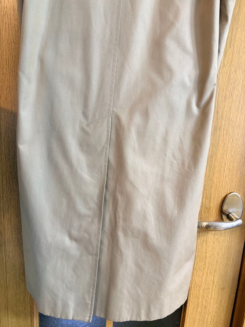 Burberry バーバリー ステンカラー トレンチコート カーキベージュ　S