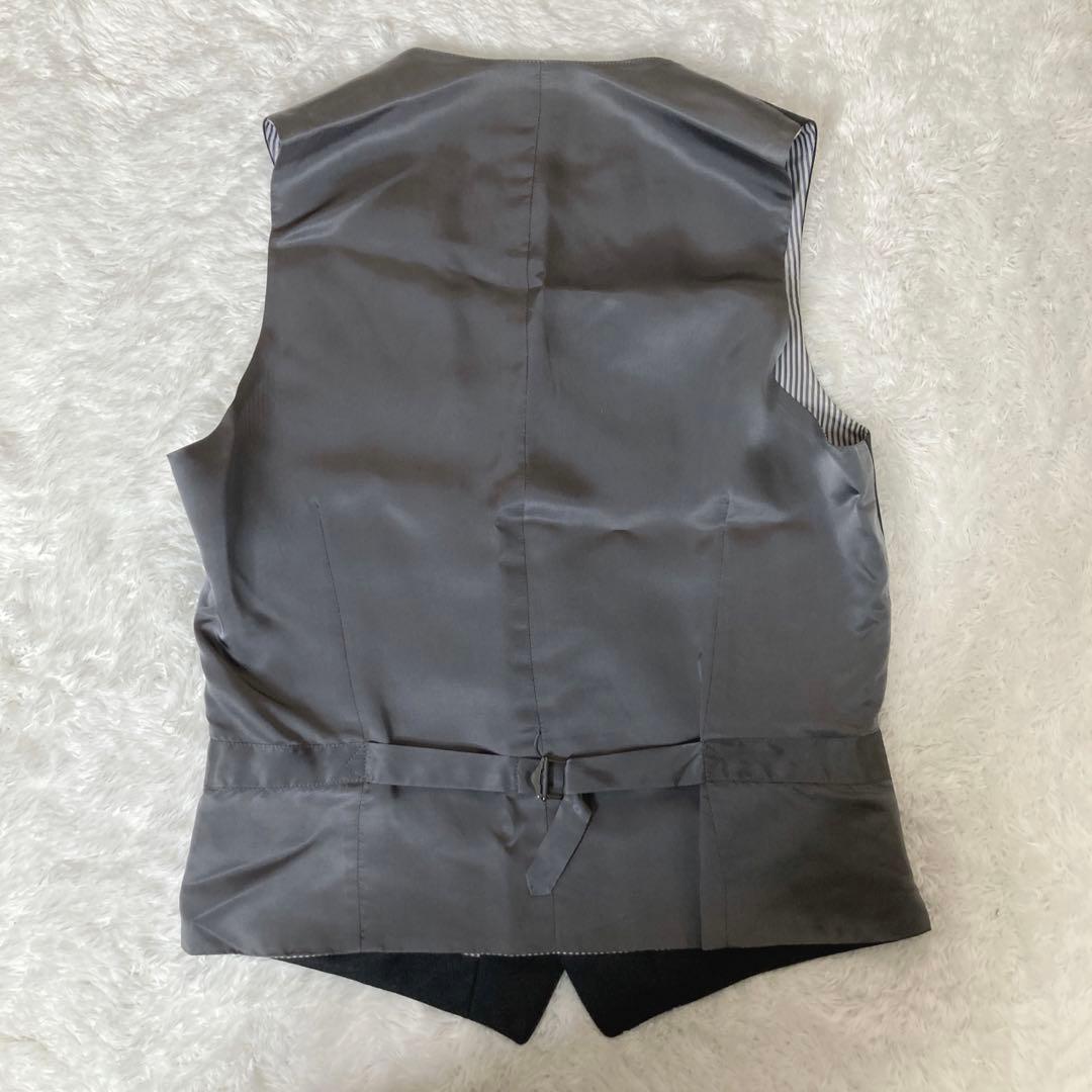 ユナイテッドアローズ　セットアップ　プレミアムウール　ダークグレー　46