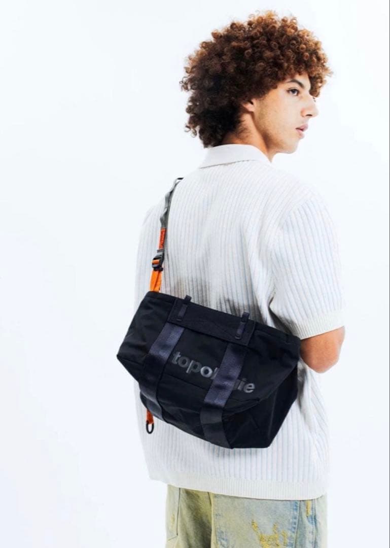 Topologie トポロジー トートバッグ 大容量 カバン　ブラック