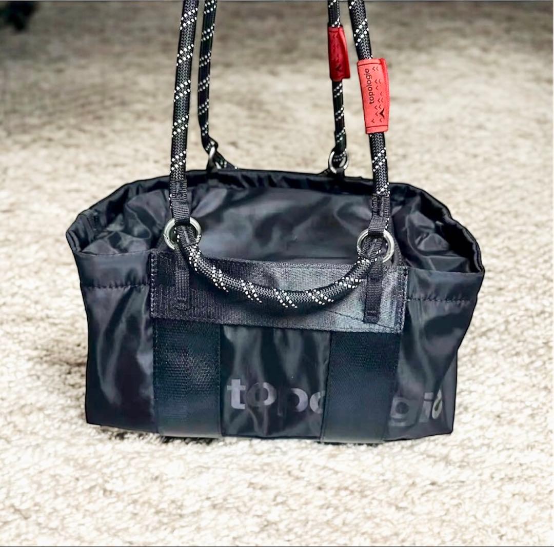 Topologie トポロジー トートバッグ 大容量 カバン　ブラック