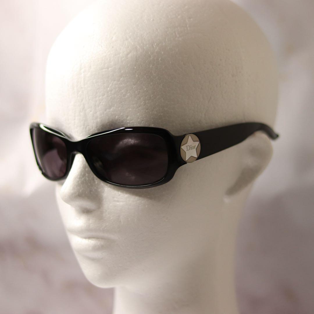 dior ディオール スター y2k レトロ モード サングラス ケース付き