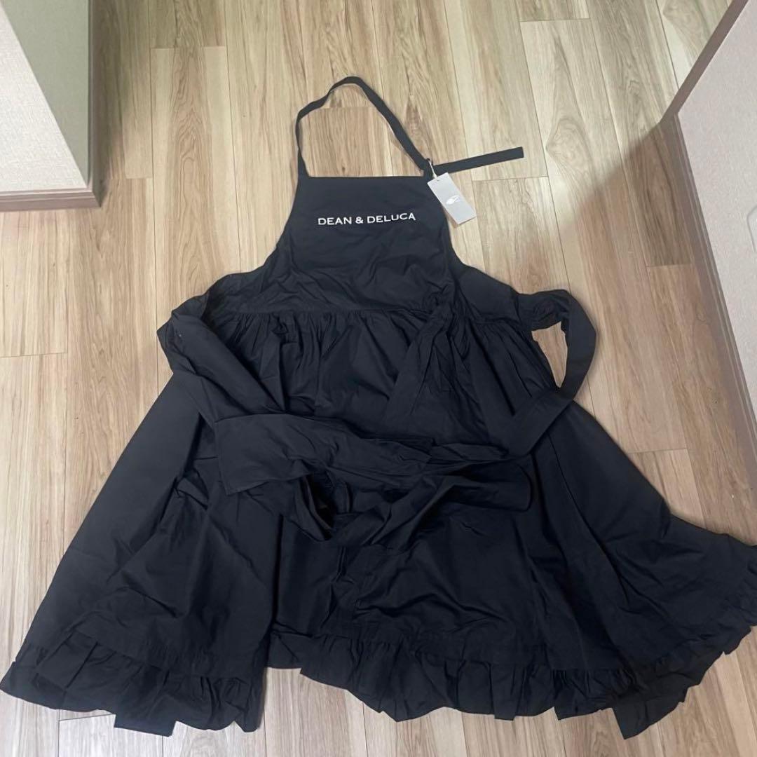 【新品未使用】beams couture×DEAN & DELUCA エプロン黒