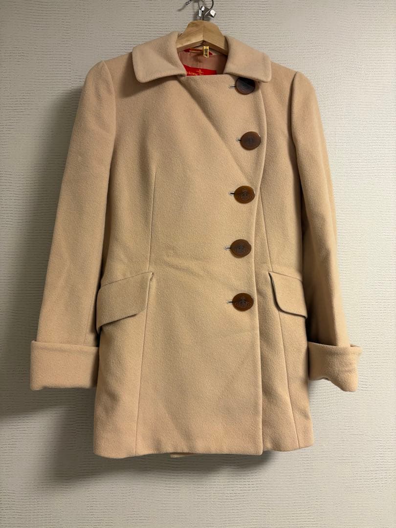 Vivienne Westwood ヴィヴィアンウエストウッド ウールピーコート