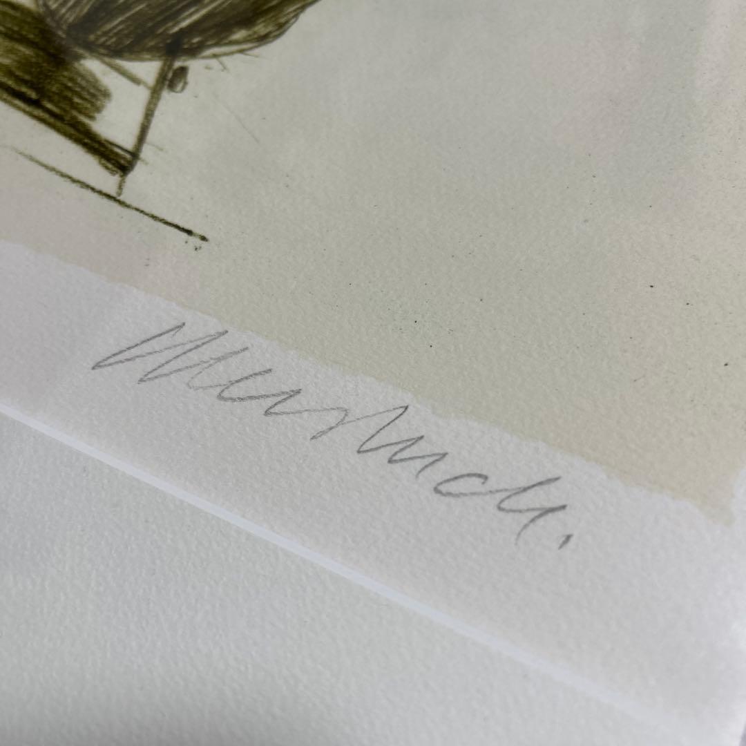 クロード・ワイズバッシュ　チェロ演奏　リトグラフ 211/250