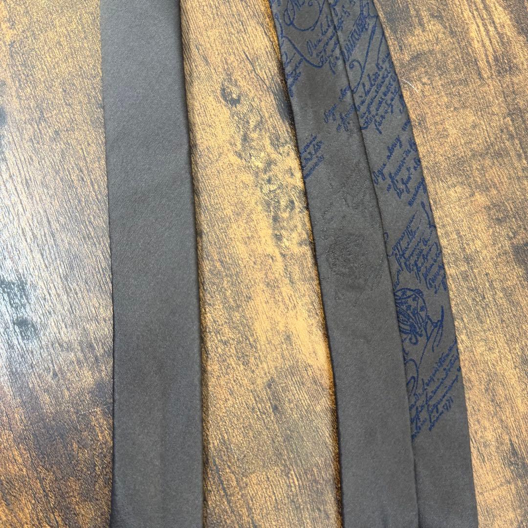 ベルルッティ ネクタイ Berluti マルベリーシルク メンズ ダークブラウン