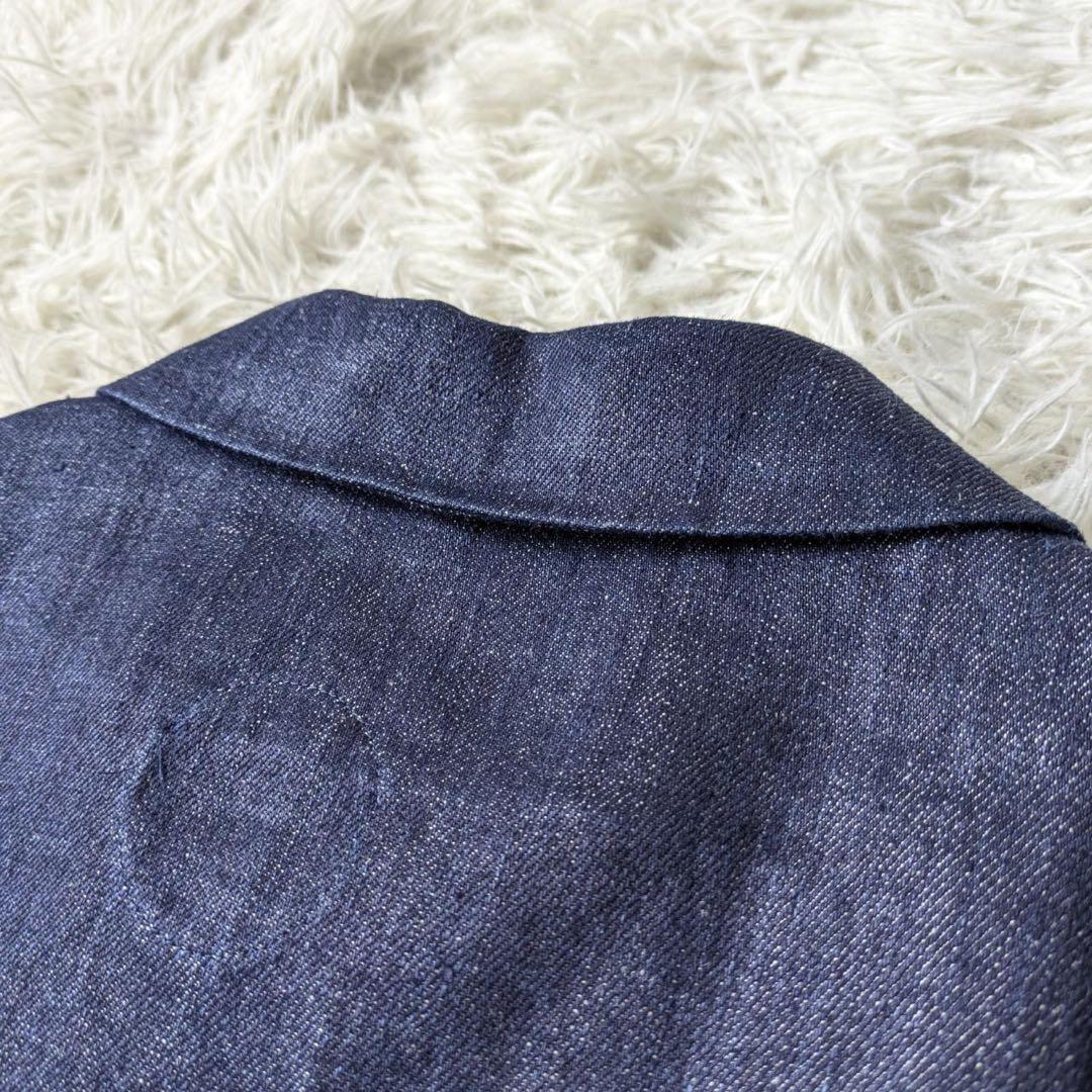 アトリエダンタン　Moreau ヘンプデニムジャケット　インディゴ　サイズ0
