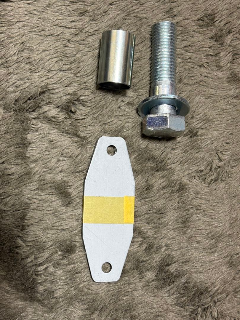 583worksアルミナンバーステー NDロードスター 新品 ソケット付き