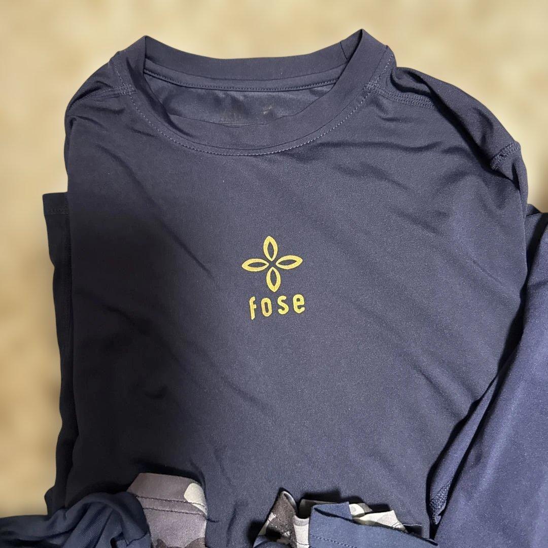 アクティブーム アンダーシャツ 5 点セット ネイビー 迷彩