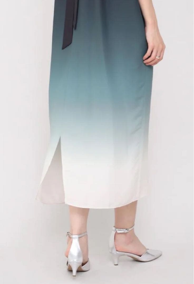 バックタイグラデーション ワンピース レジル resil ヤマダヤ フォーマル