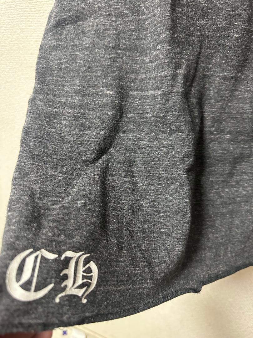 CHROME HEARTS グレー 七分袖カットソー