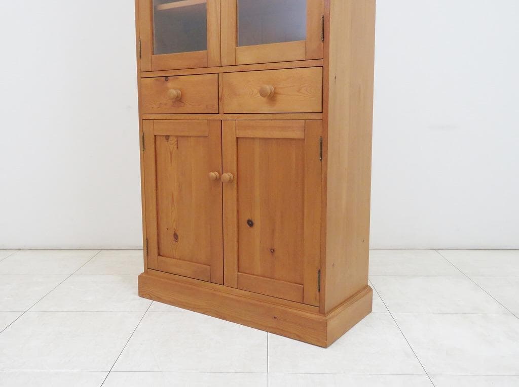 ペニーワイズ パイン無垢材 モノキャビネット 253,000円 食器 本 飾り棚