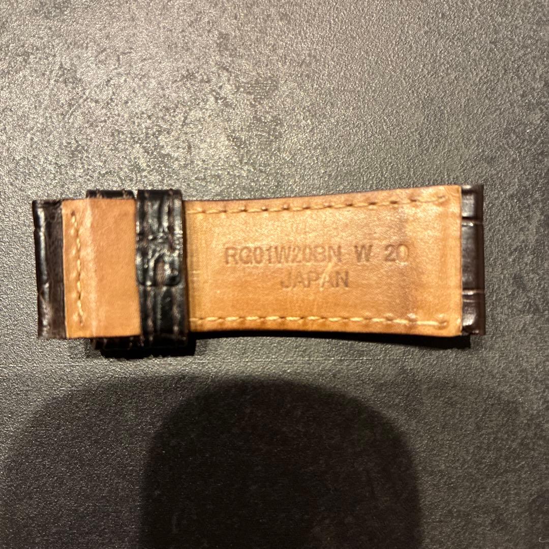 グランドセイコー 純正 クロコダイルベルト 20mm