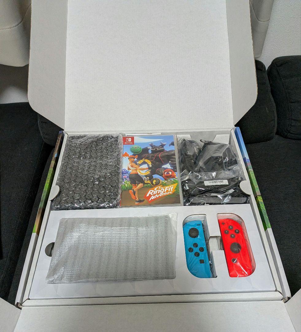 【ソフト付き】Nintendo Switch 本体 リングフィット　セット