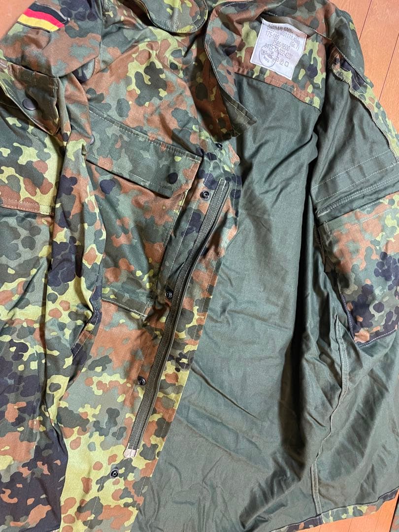 実物　ドイツ軍　ミリタリー ジャケットパンツ　上下セット　サバゲー　ビンテージ