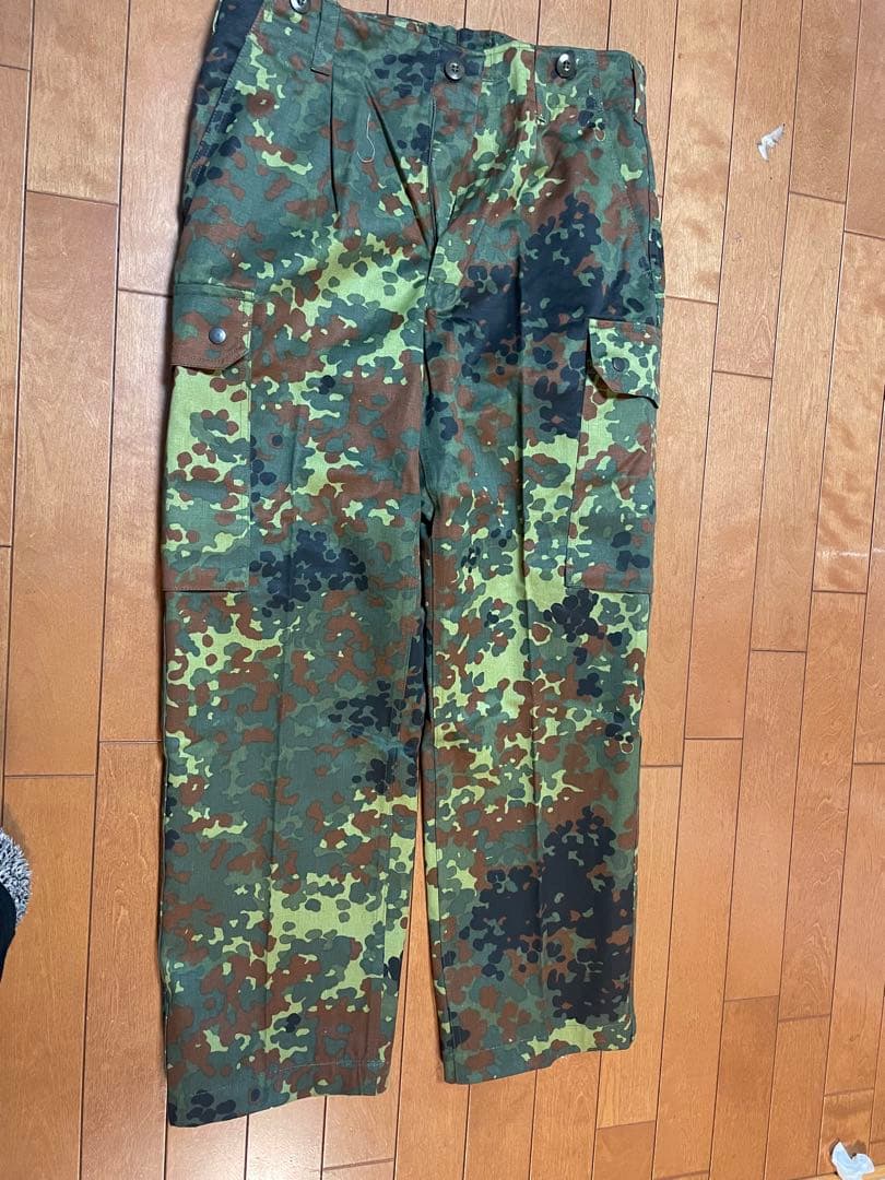 実物　ドイツ軍　ミリタリー ジャケットパンツ　上下セット　サバゲー　ビンテージ