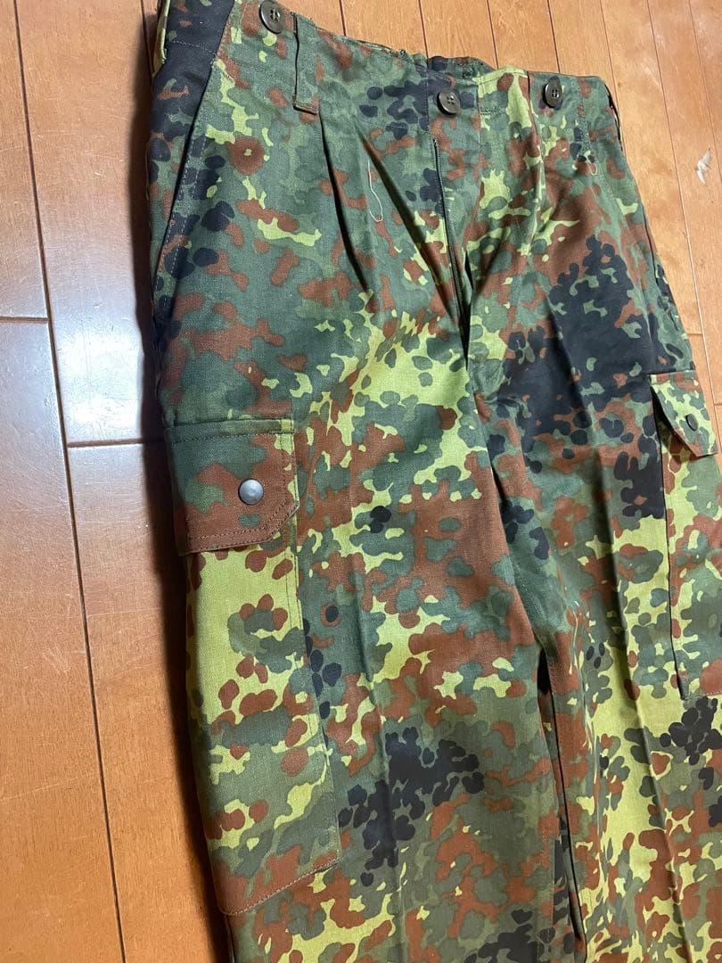 実物　ドイツ軍　ミリタリー ジャケットパンツ　上下セット　サバゲー　ビンテージ