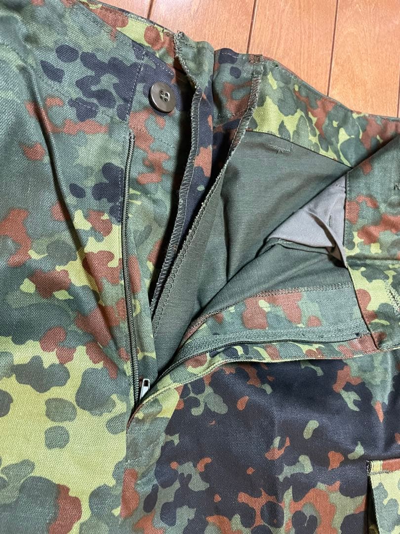 実物　ドイツ軍　ミリタリー ジャケットパンツ　上下セット　サバゲー　ビンテージ