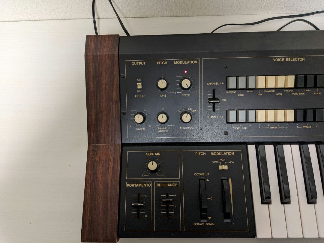 Yamaha CS-15D アナログシンセサイザー