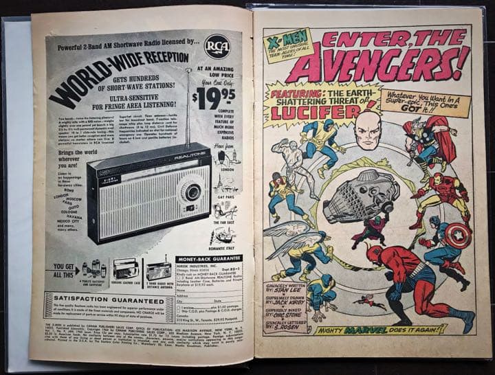 少年漫画 The X-Men #9 (1966)