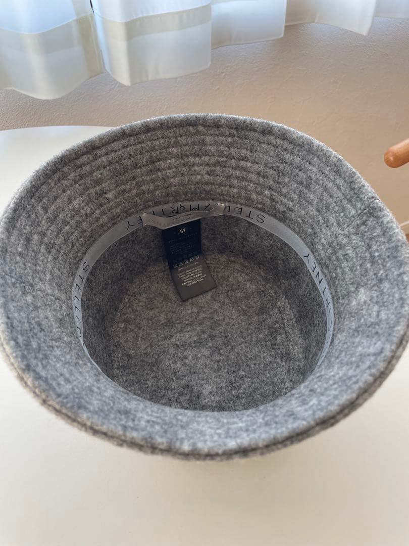 STELLA McCARTNEY バケットハット 57cm グレー