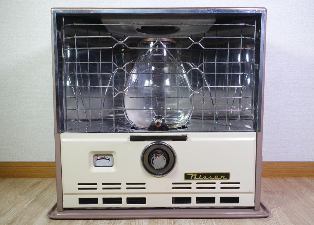 日本船燈 ニッセン 石油ストーブ FR-2 希少 動作確認済み