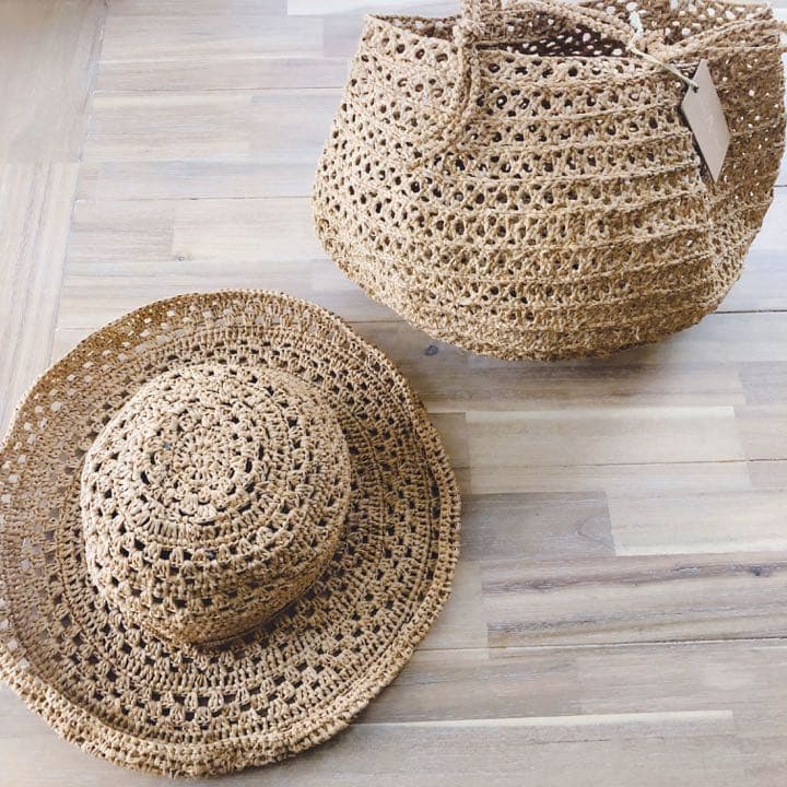 【1回着用♡】サンアルシデ 麦わら帽子 ストローハット