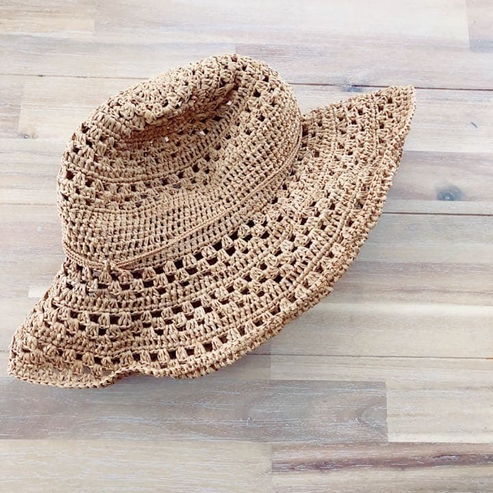 【1回着用♡】サンアルシデ 麦わら帽子 ストローハット