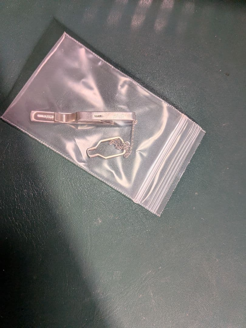 【K10 WG】ホワイトゴールドネクタイピン!!