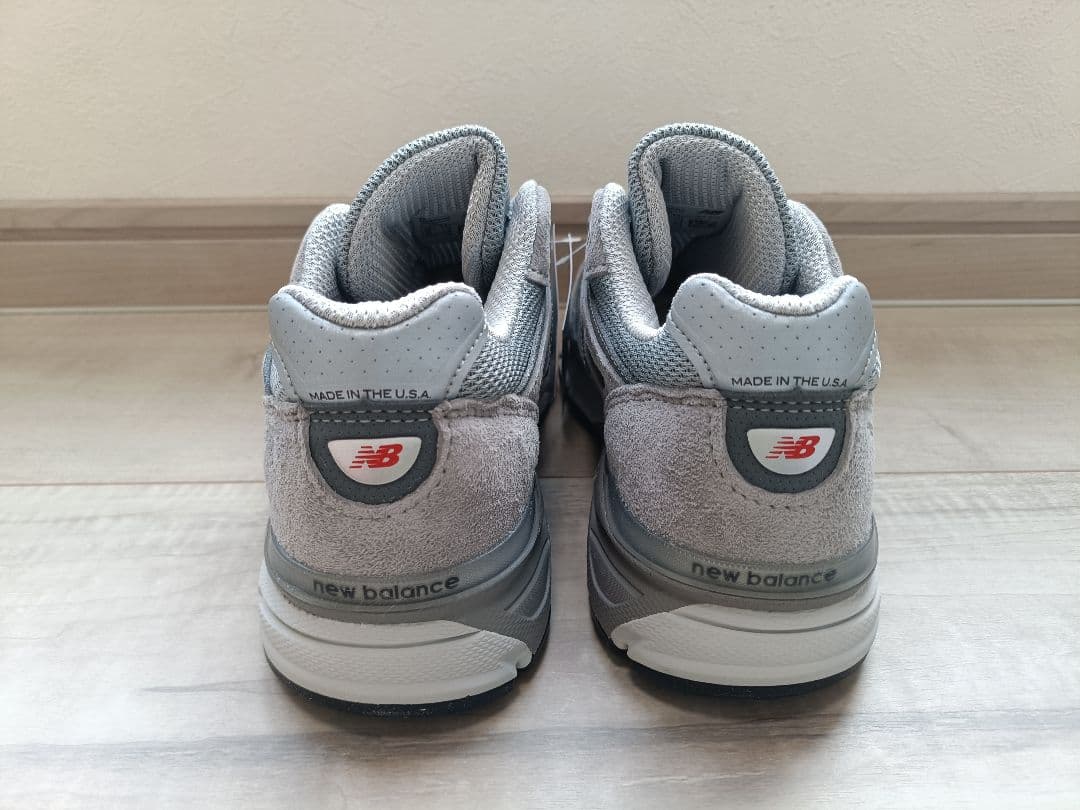 23.5cm 新品 ニューバランス U990GR4 USA製 グレー 990V4