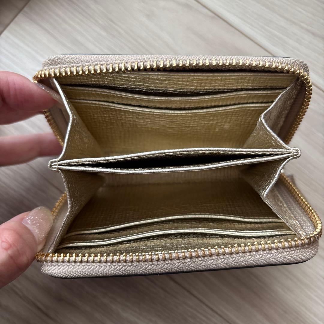 Anya Hindmarch 財布　ゴールド