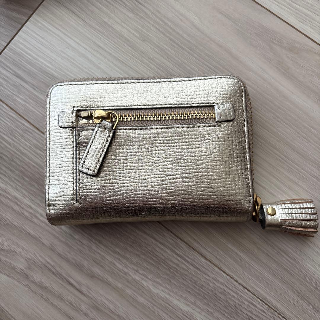 Anya Hindmarch 財布　ゴールド