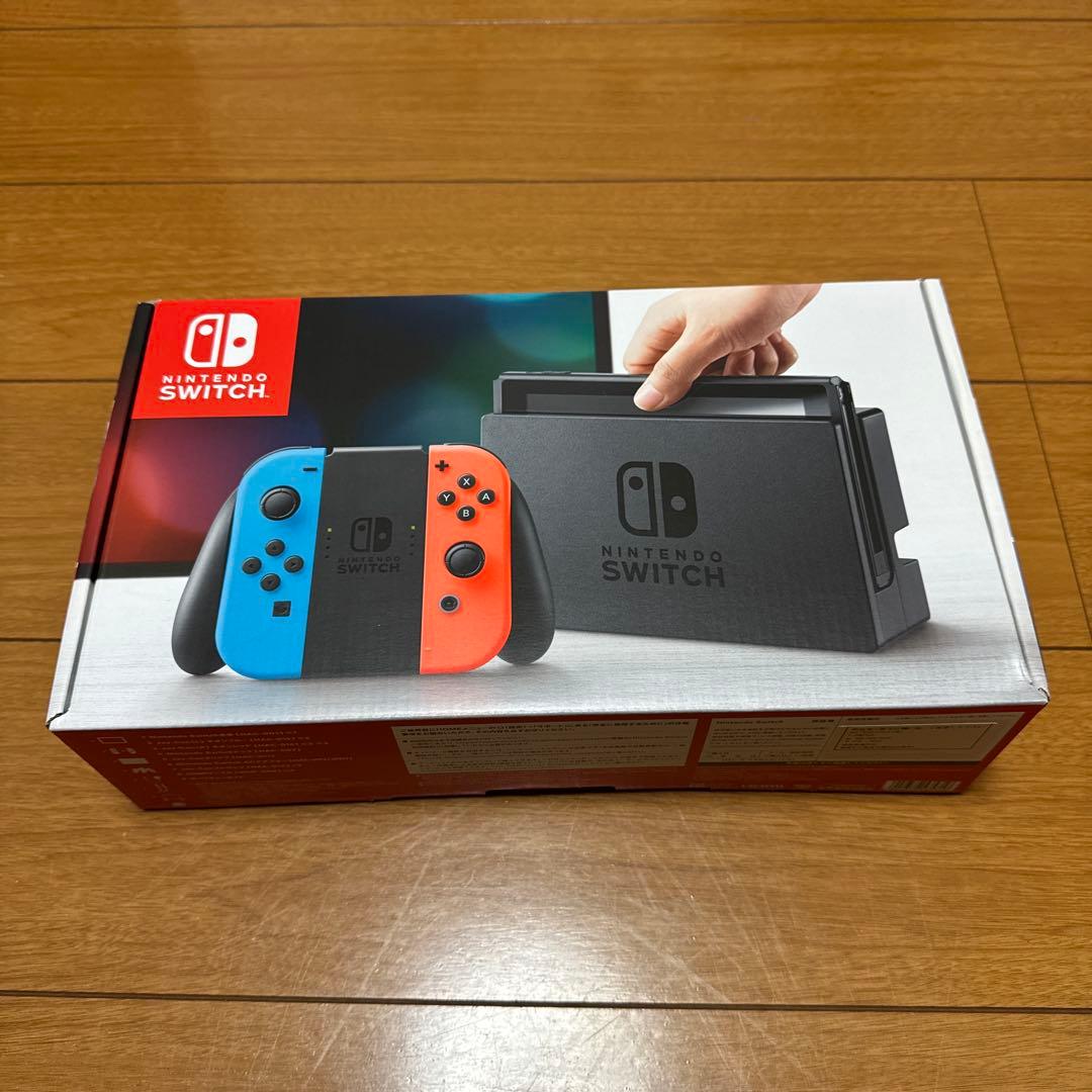 ☆無欠品・美品 ☆ Nintendo Switch本体 SDカード・保管ケース付