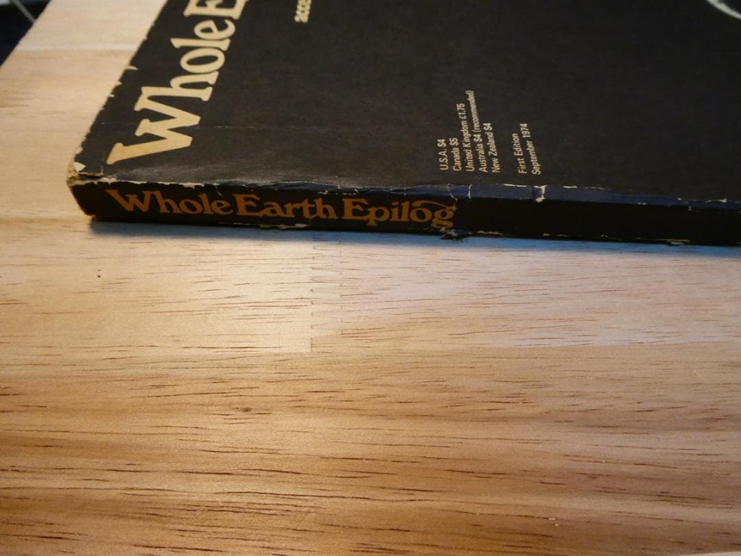 洋書 Whole Earth Epilog