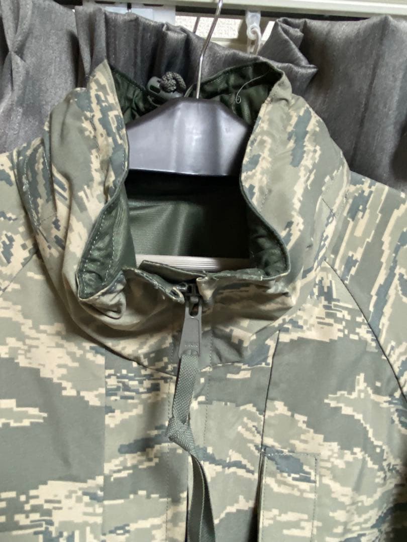 米軍 USAF デジタル タイガーカモ ゴアテックス パーカー ジャケット L