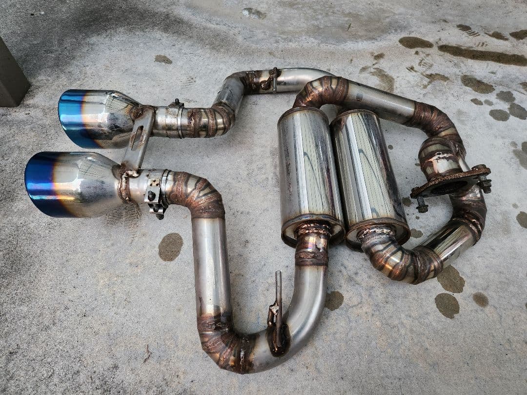 ダイハツ LA400K コペン ワンオフ　デュアルマフラー　スポーツサウンド