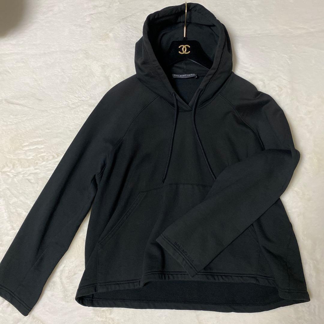 BALENCIAGA PARIS バレンシアガ　グランジパーカ　フーディ　短丈