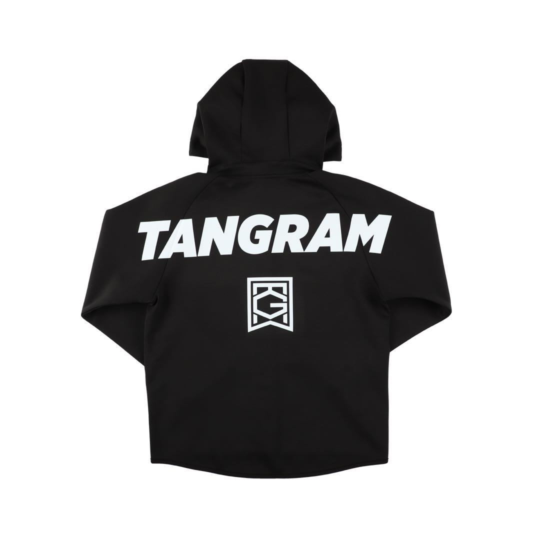 メンズウェア tangram LOGO DOUBLE KNIT FULL ZIP HOODIE