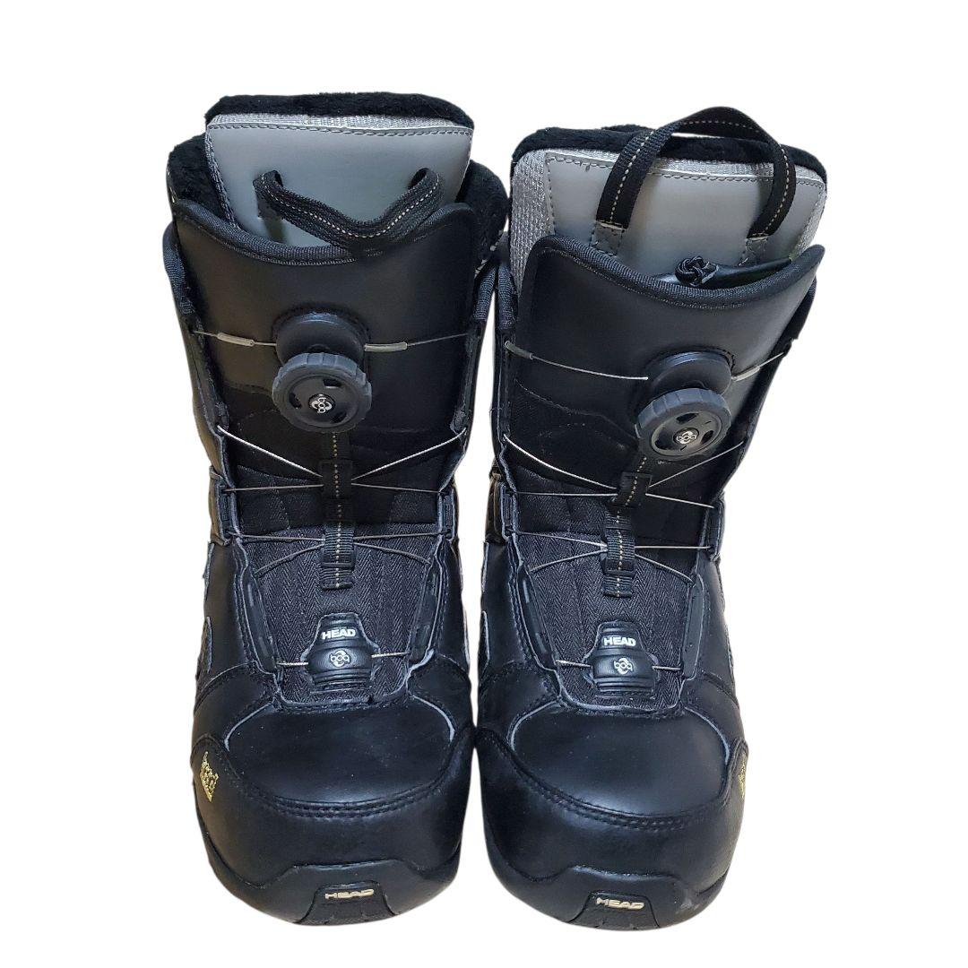 head ヘッド プレミアム BOAダイヤル式スノーボードブーツ 黒/赤26cm
