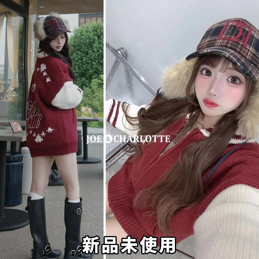 ダーリッチ darich THE Social CLUBニットブルゾン BRD