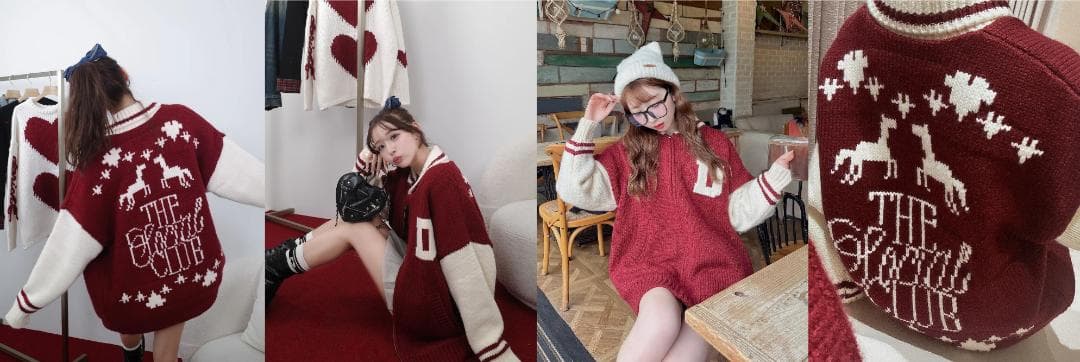 ダーリッチ darich THE Social CLUBニットブルゾン BRD