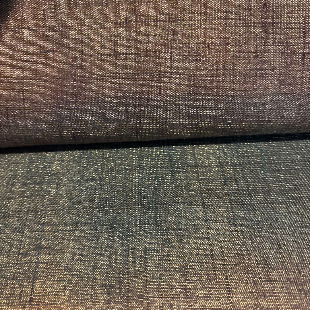 染織の名門 しょうざん謹製 生紬 正絹 袋帯