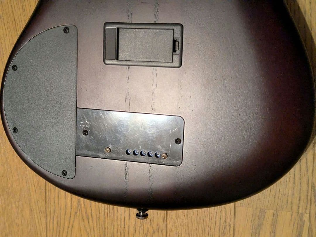 IBANEZ SRF705フレットレスベース + HIPSHOTエクステンダー