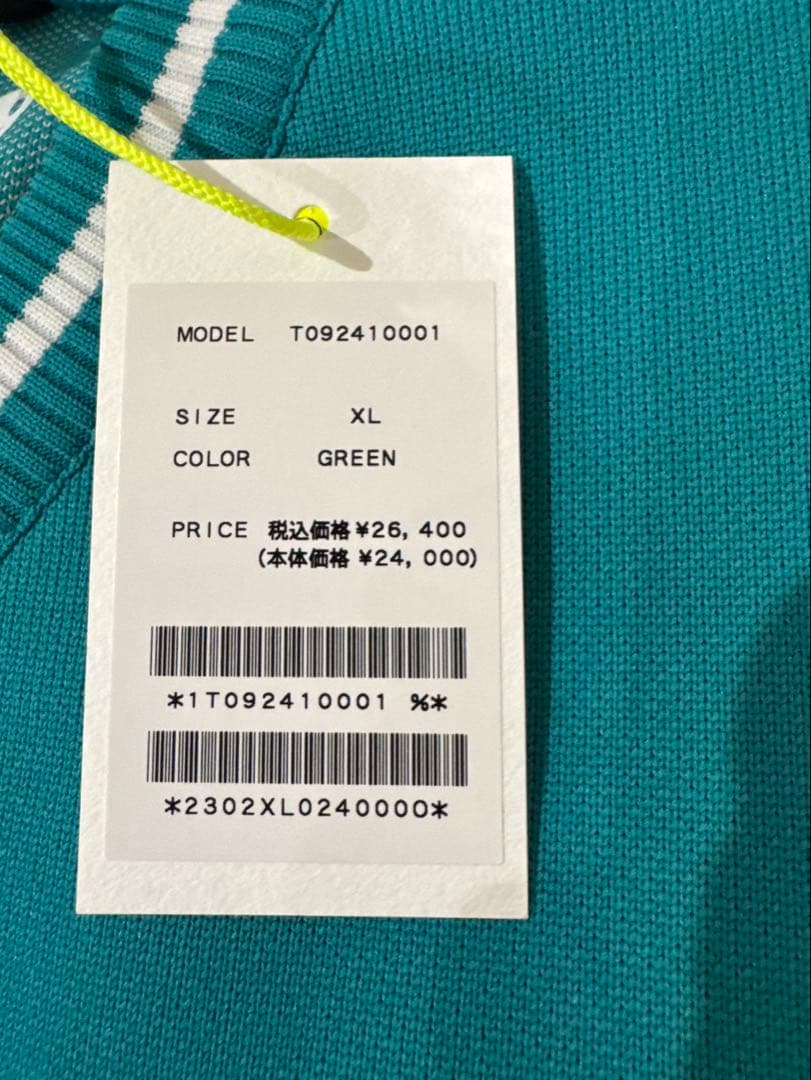 TFW49 ゴルフベスト XL グリーン