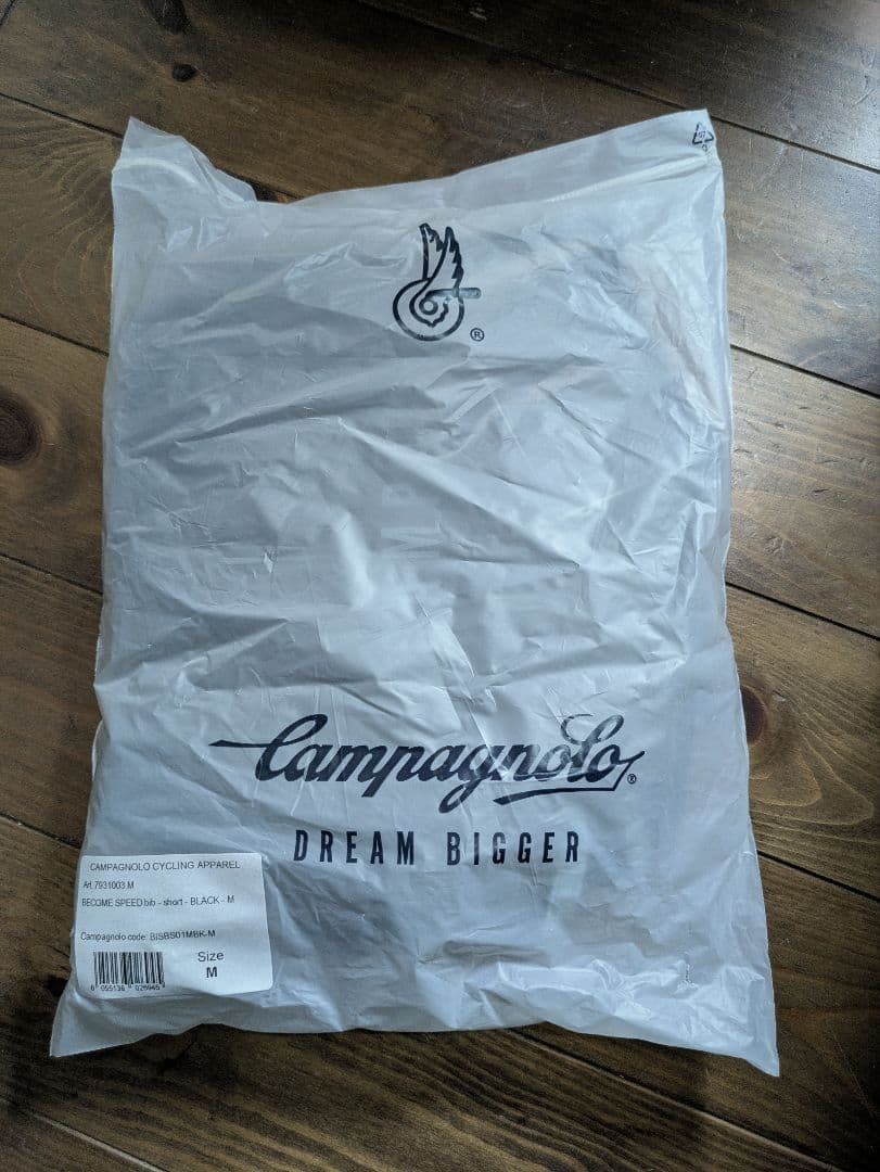 【新品未開封】CAMPAGNOLO ビブショーツ　M