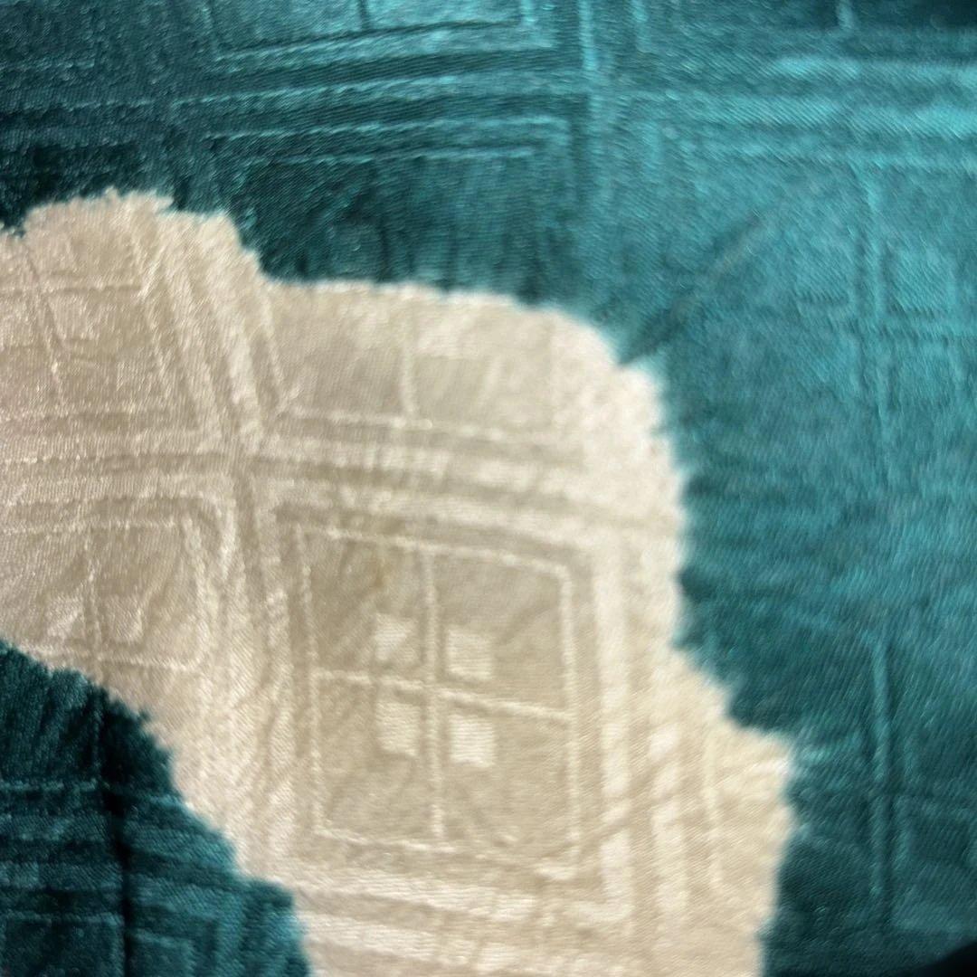 No.10 正絹　総刺繍 男の子お祝い着　長襦袢 七五三　のしめ