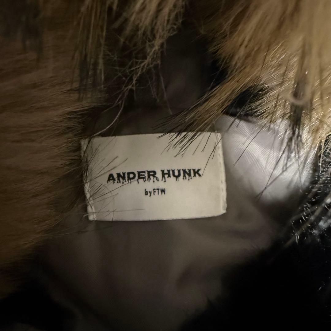 ANDER HUNK Faded N2B Flight Jacket グレー