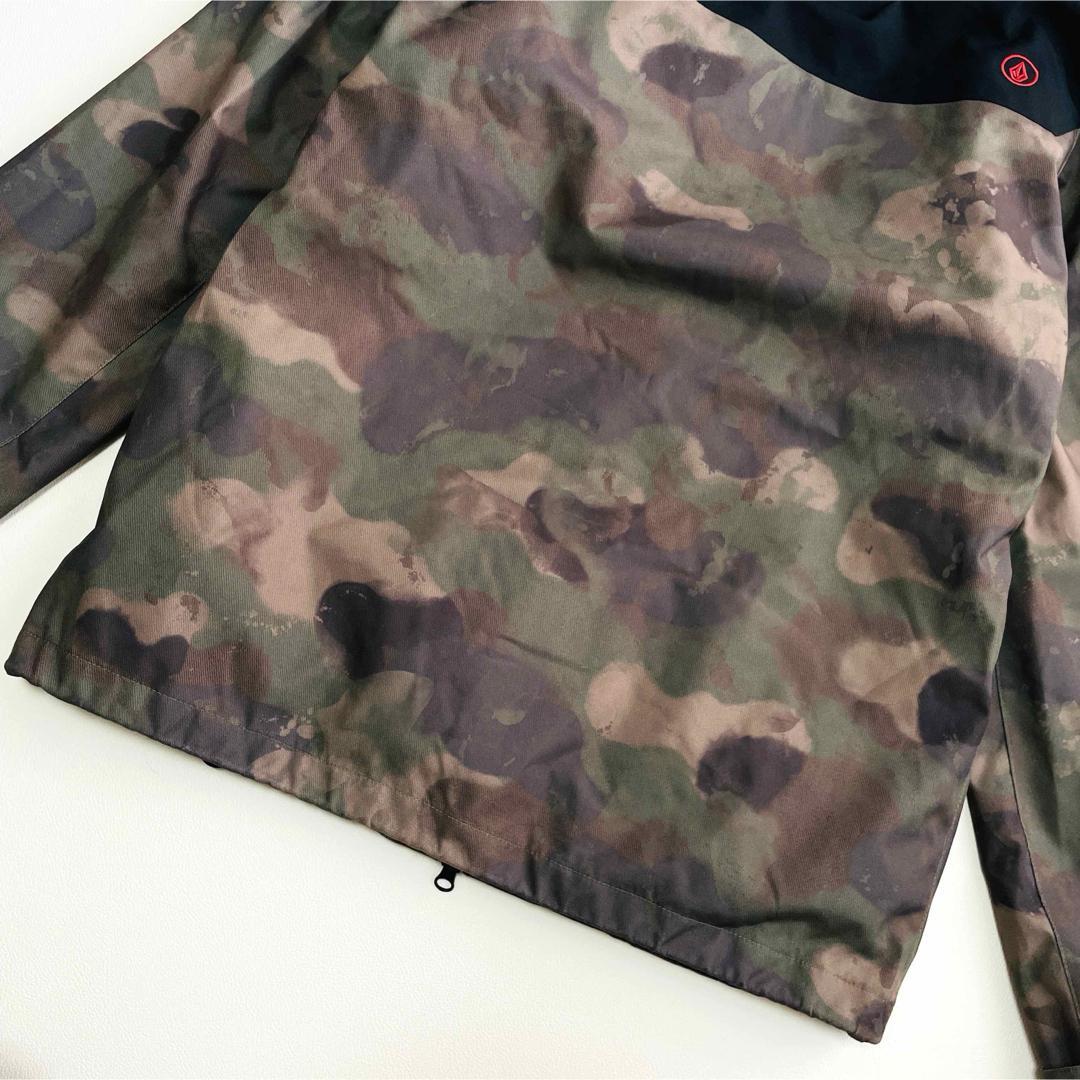 6720 ボルコム　ジャケット　スノボウェア メンズ 迷彩柄　カモフラ