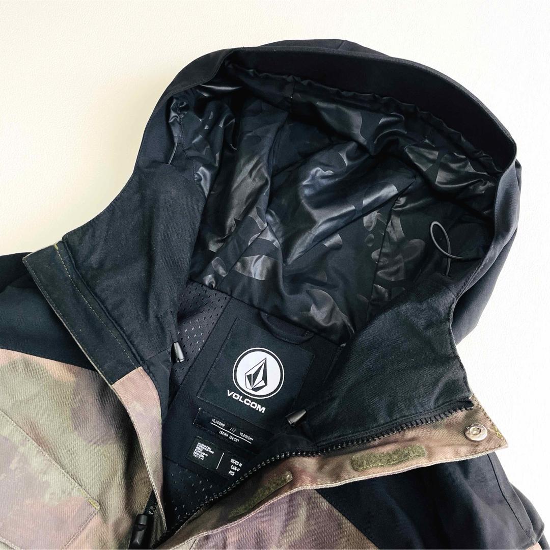 6720 ボルコム　ジャケット　スノボウェア メンズ 迷彩柄　カモフラ