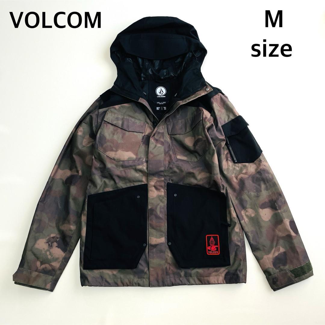 6720 ボルコム　ジャケット　スノボウェア メンズ 迷彩柄　カモフラ